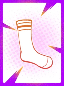 White Socks Card