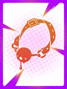 Ball Gag Card