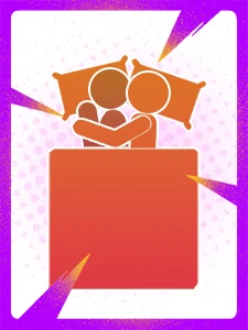 Cuddling Card