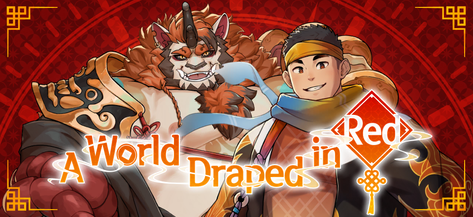 A World Draped in Red